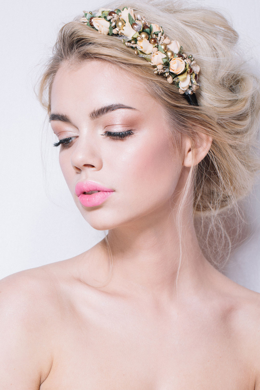 Light Pink Lippy Bridal Makeup