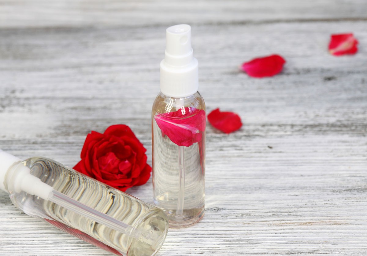 Rose Water Natural Beauty Tip
