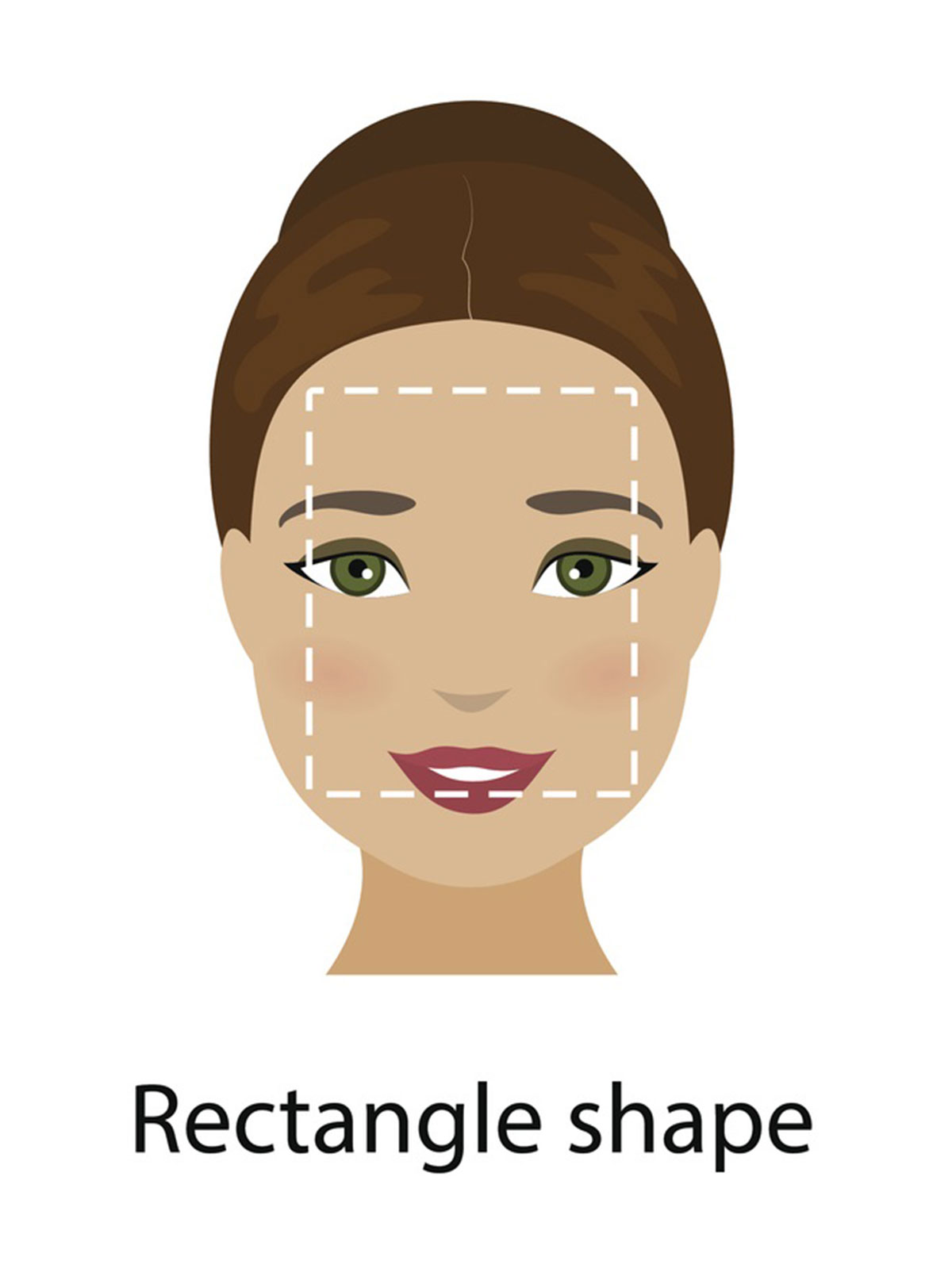 Rectangle Face Shape